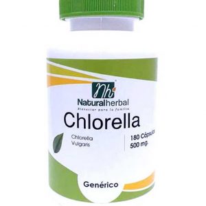 Chlorella 180 Caps 500 mg Supresores de Apetito