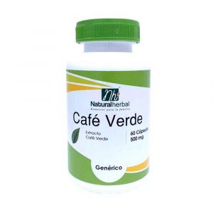 Café Verde 60 Caps 500 mg Anticelulíticos