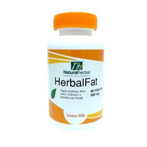 Herbal Fat 60 Caps 500 mg Bloqueador de Grasas