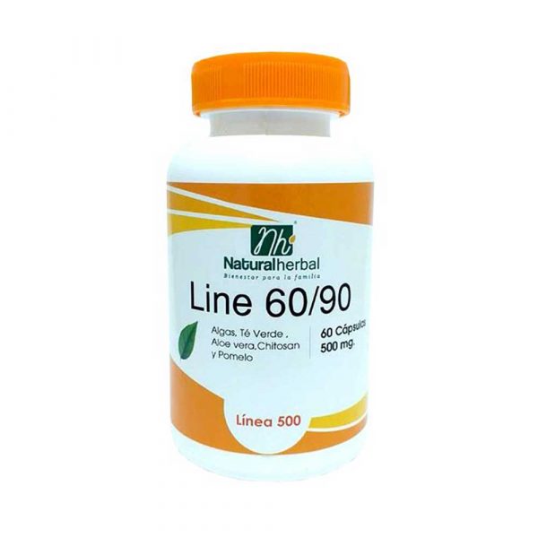 Line 60/90 60 Caps 500 mg Caigua